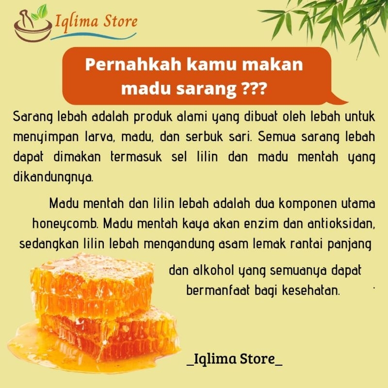 

Madu Sarang