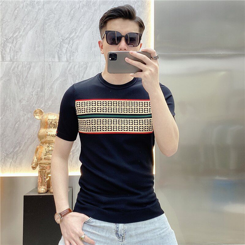 kaos import pria lengan pendek sablon terbaru / kaos premium pria lengan pendek