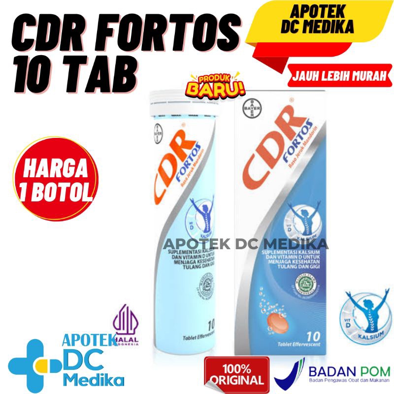 CDR FORTOS / SUPLEMEN KALSIUM