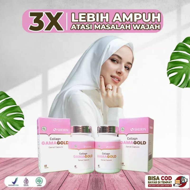 gamagold collagen 60 KAPSUL ORI