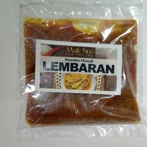 

BUMBU LEMBARAN / BUMBU MERAH INSTAN BY MAK SUS