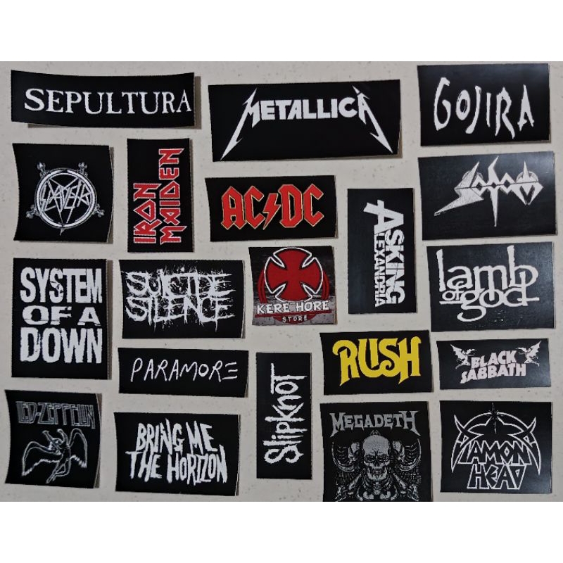 Sticker BAND METAL.                                (Mafia Sholawat - Slank - Syekher mania - Bonek -