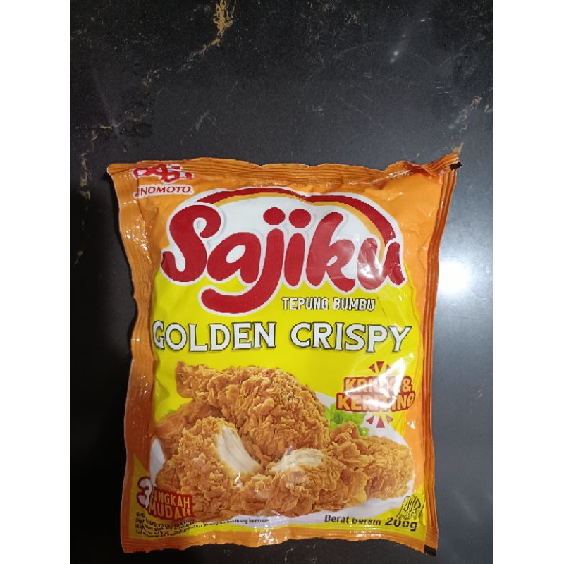 

Tepung Bumbu Golden Crispy Sajiku isi 200 Gram