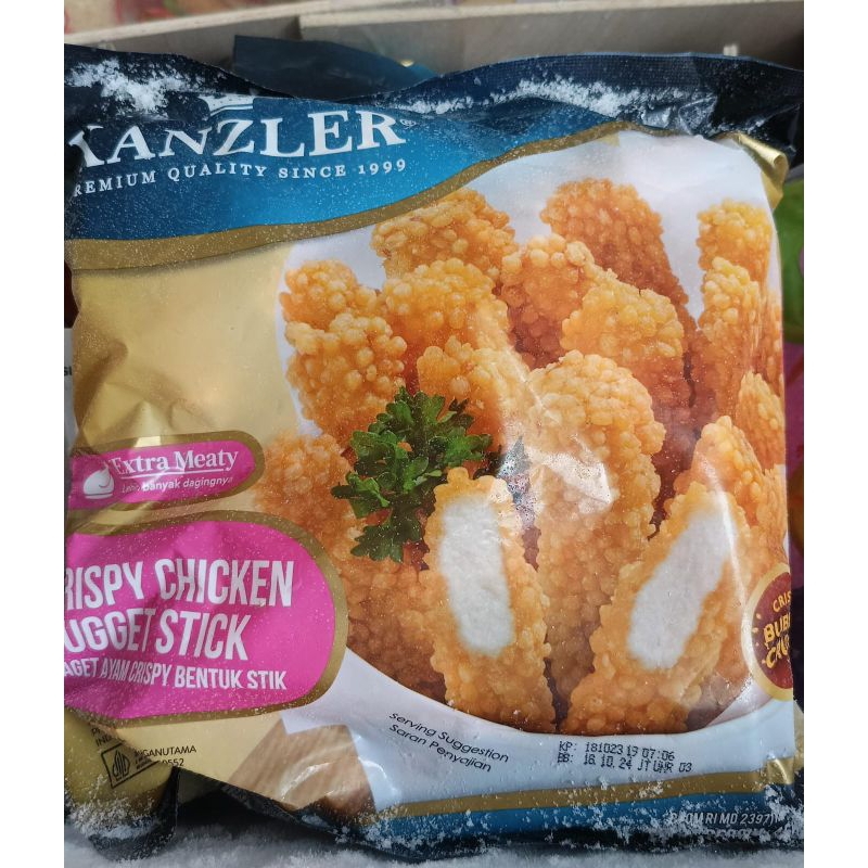 

Kanzler Crispy Stick Chicken Nugget 450gr