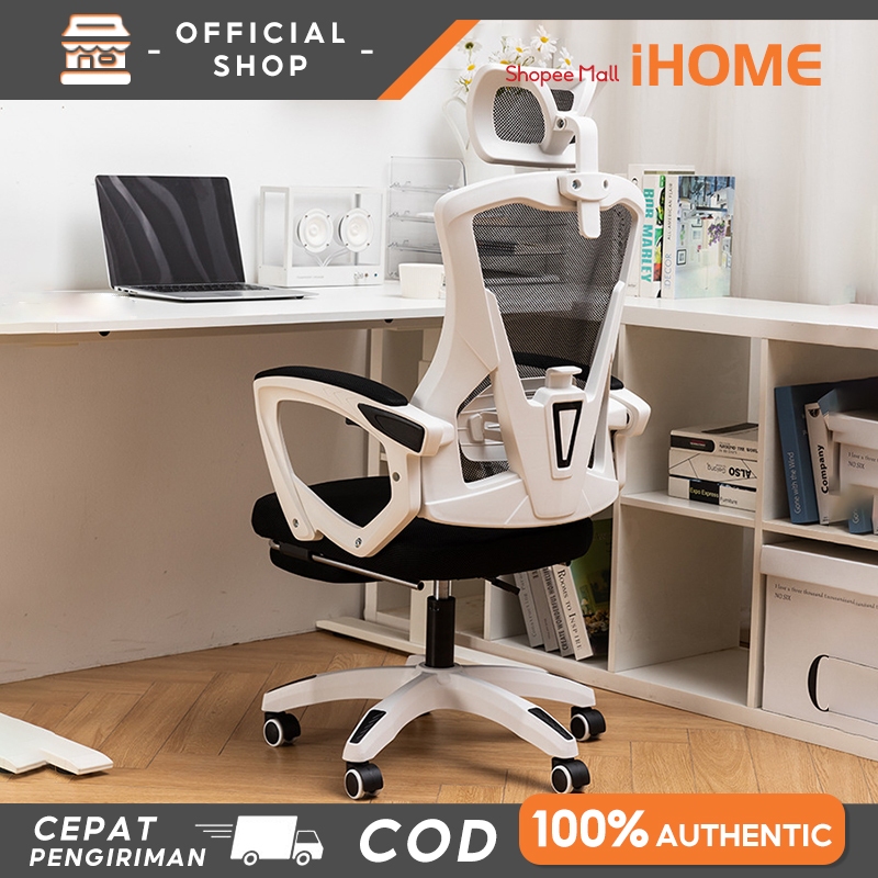 iHOME Kursi Kantor Putar Ergonomis