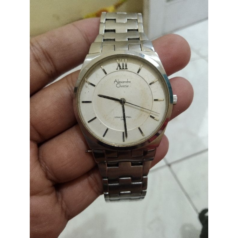 jam tangan Alexandre Christie second ori