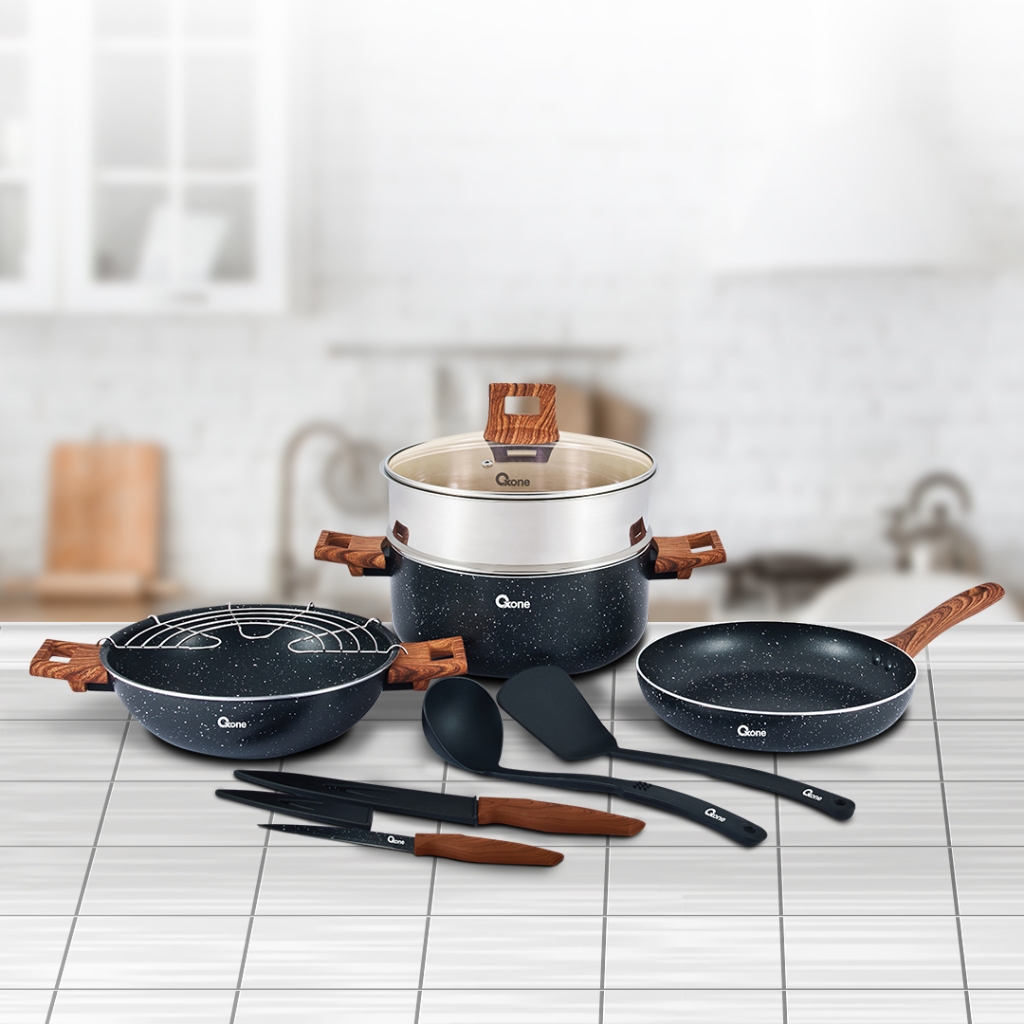 Oxone OX997 OX-997  Performa Cookware Set Black