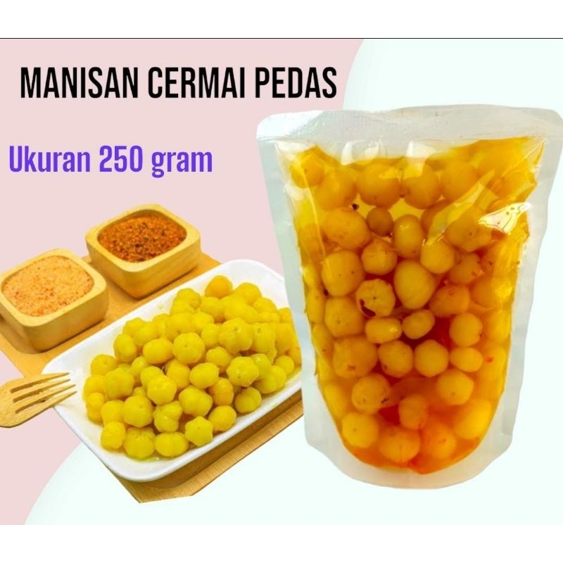 

Manisan Basah Asinan Basah Cereme Cerme Cermei Cermey Cermay Cermai Original dan Pedas