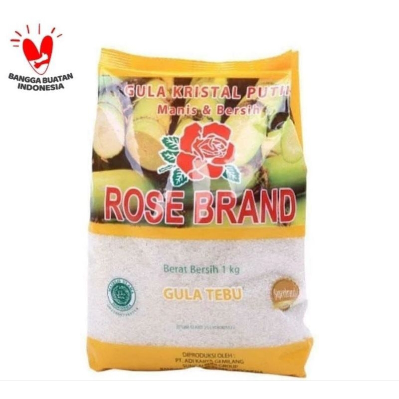 

gula pasir rose brand 1kg