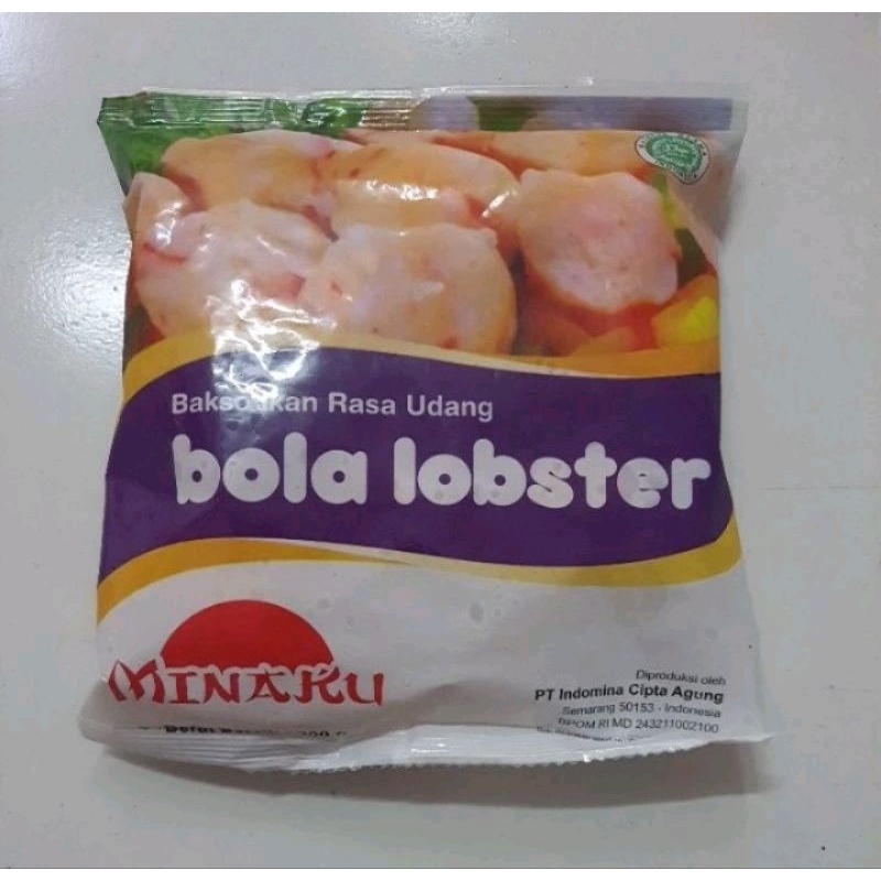 

Minaku Bola Lobster 500gr