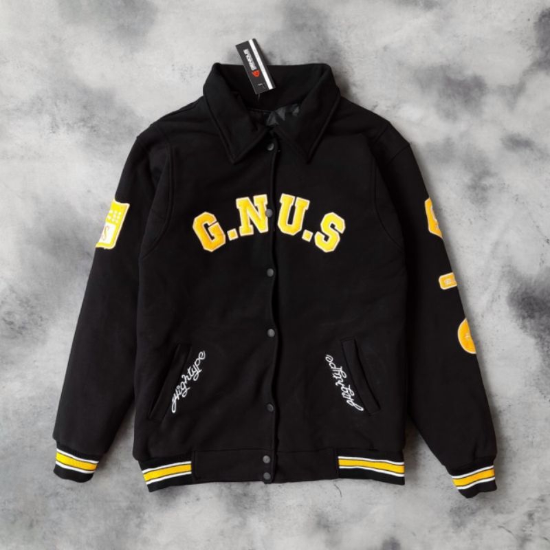 Jaket_Varsity Jaket_Vintage Pria