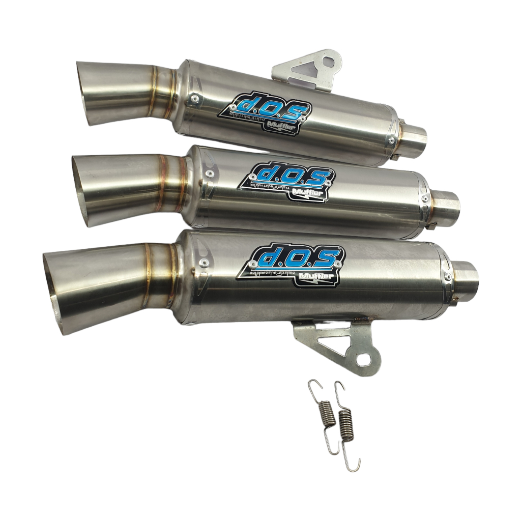 Silencer Knalpot Samlong Dos Muffler Silincer Drag Roadrace Mio Sporty Beat Karbu Fi Vario 110 Karbu