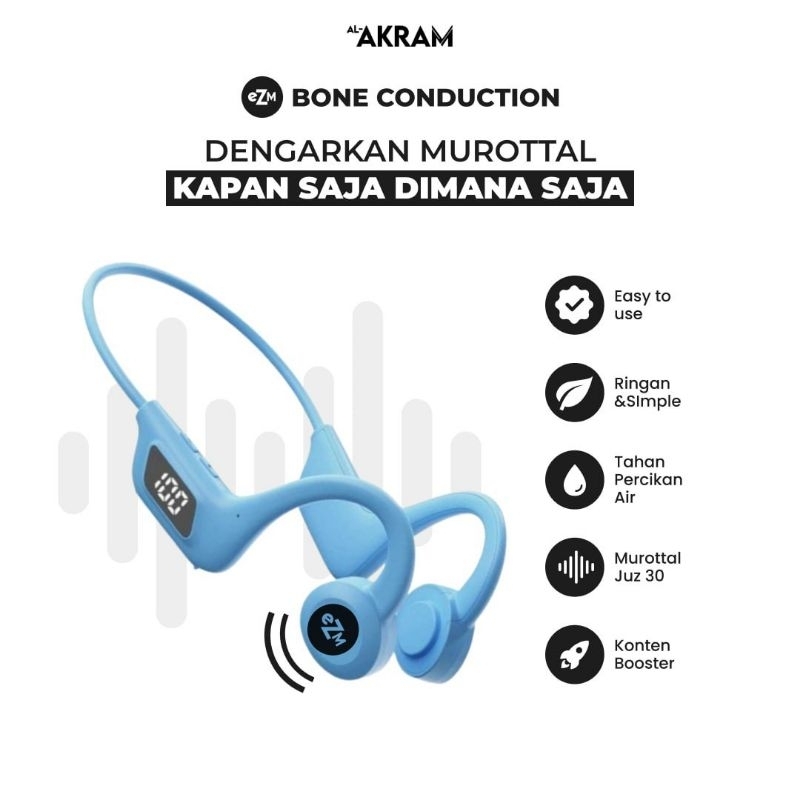 EZM Murotal Al Quran AL-AKRAM BONE CONDUCTION Al quran Audio Al quran elektronik Alquran digital mur