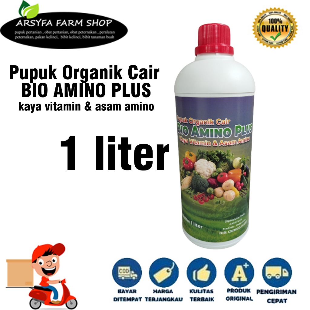 Pupuk Organik Cair BIO AMINO PLUS 1 Liter