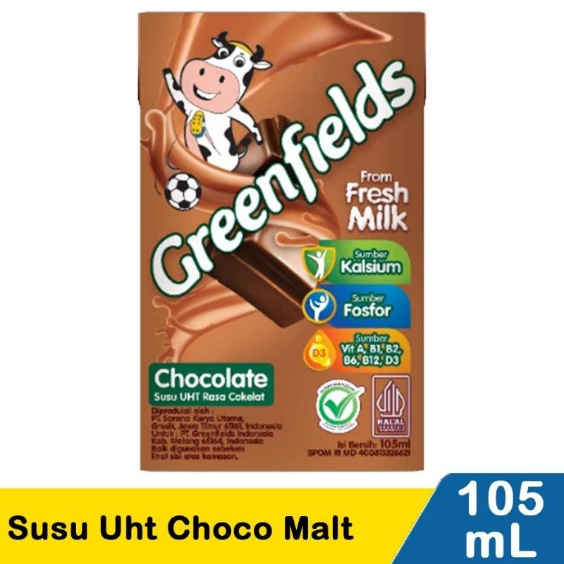 

Greenfields Uht Milk Choco Malt 105mL