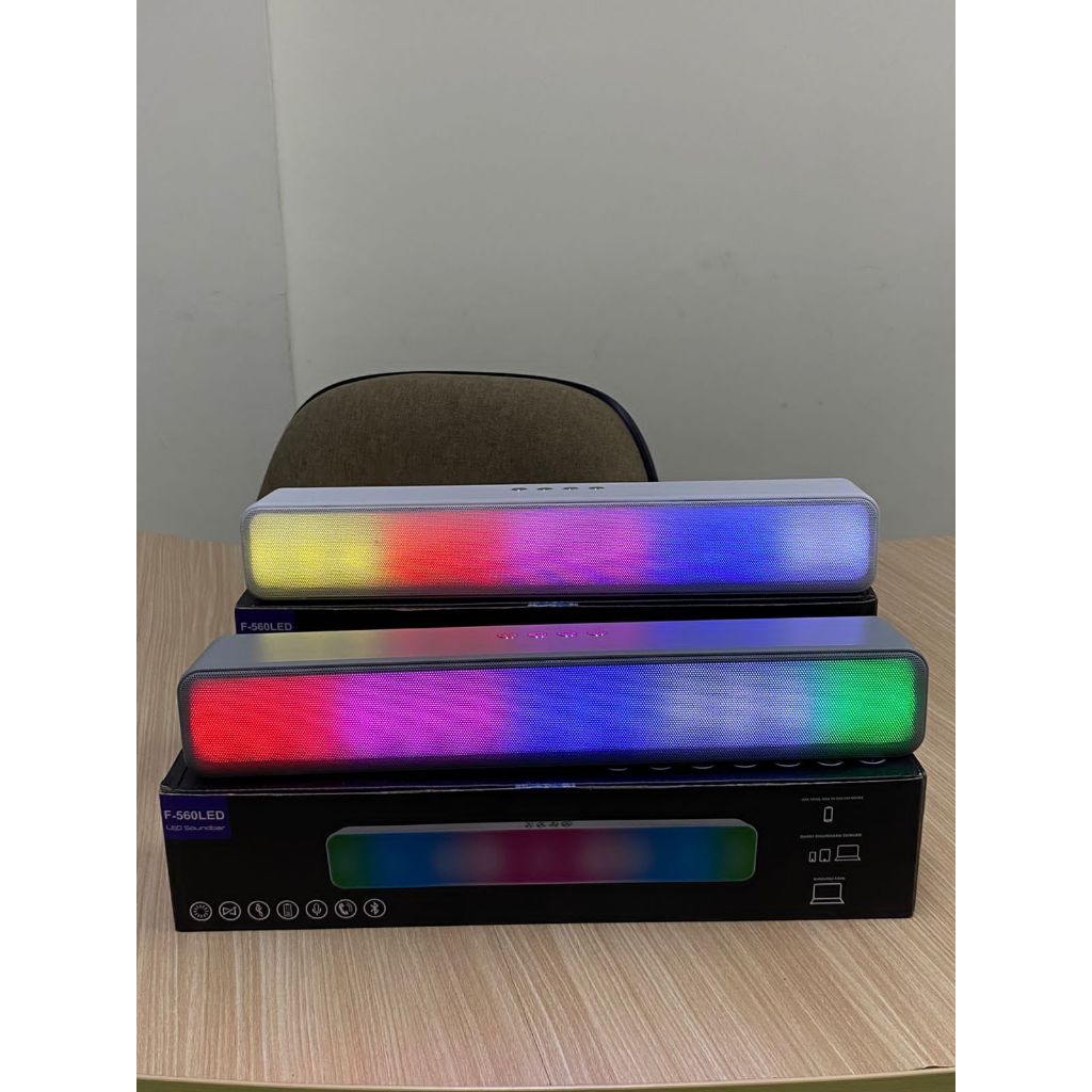 PROMO Fleco F-560 LED Speaker Soundbar Extra bass FC PROMO