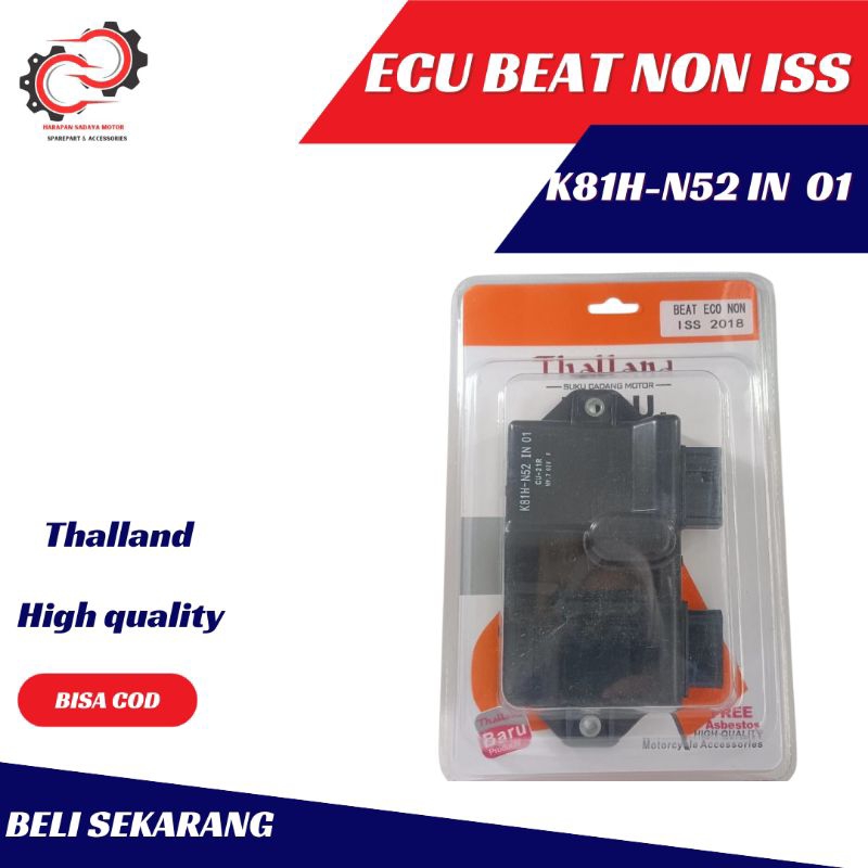 ECU BEAT FI ESP NOS ISS 2018 KODE K81H-N52-IN 01 CU-21R N9. 7-028-F