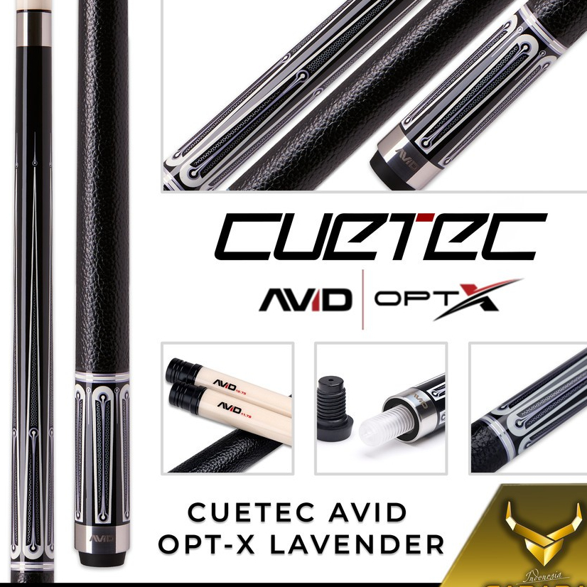 Cuetec Avid Cue OPT-X Silver Lavender
