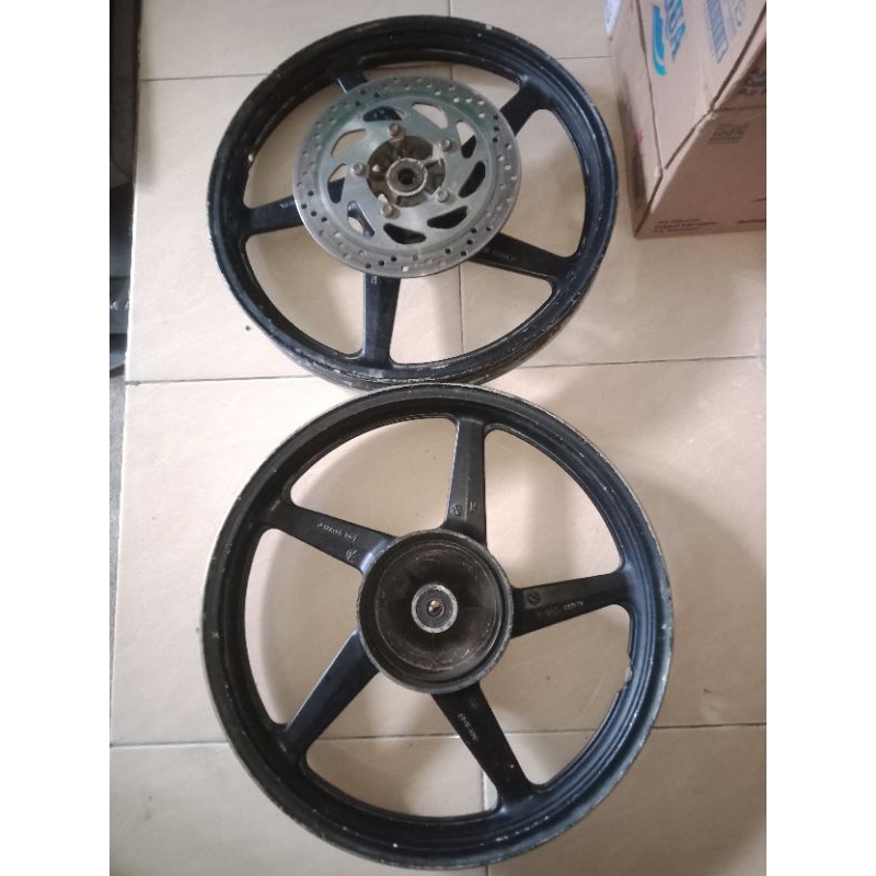 Velg Roda depan belakang Yamaha Vixion Old lama ori