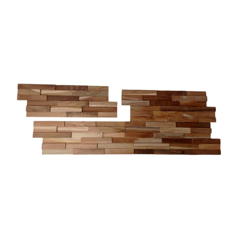 Wall panel dinding kayu jati