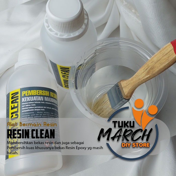 RESIN CLEAN 250ML CAIRAN PEMBERSIH KUAS BEKAS RESIN EPOXY