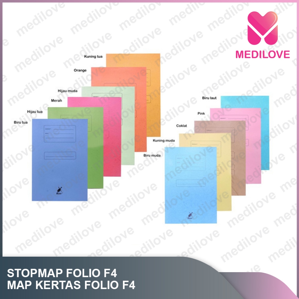 

(1 PACK/50 LEMBAR) Stopmap Folio Map Kertas ukuran F4 isi 50 lembar merk Excelindo / STOPMAP FOLIO / MAP FOLIO F4
