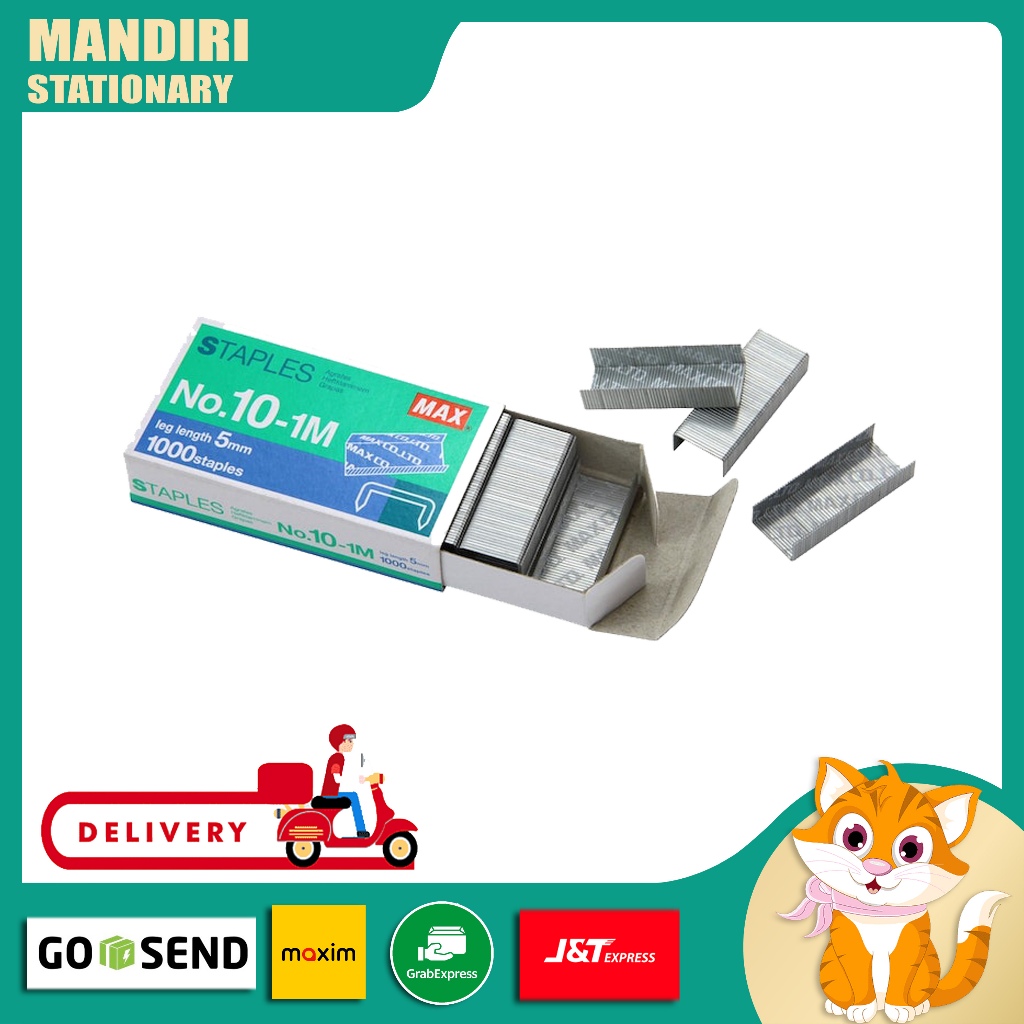 

Isi Staples MAX No.10-1M Kecil