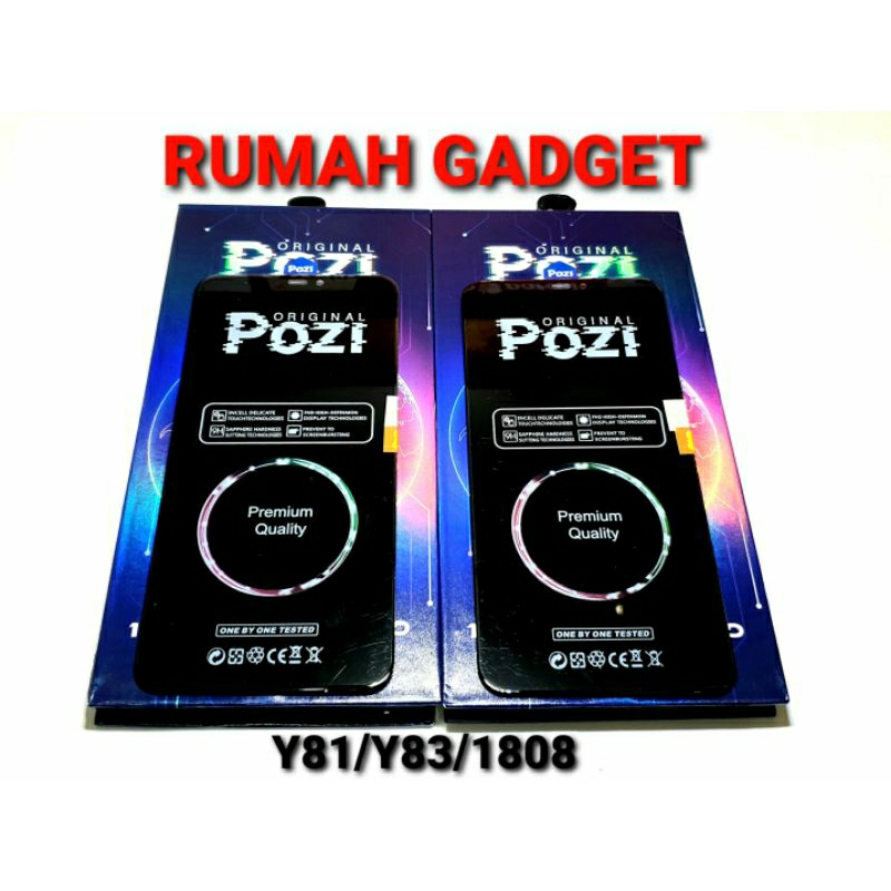 LCD VIVO Y81/VIVO Y83/1808 POZI FULLSET TOUCHSCREEN KUALITAS PREMIUM