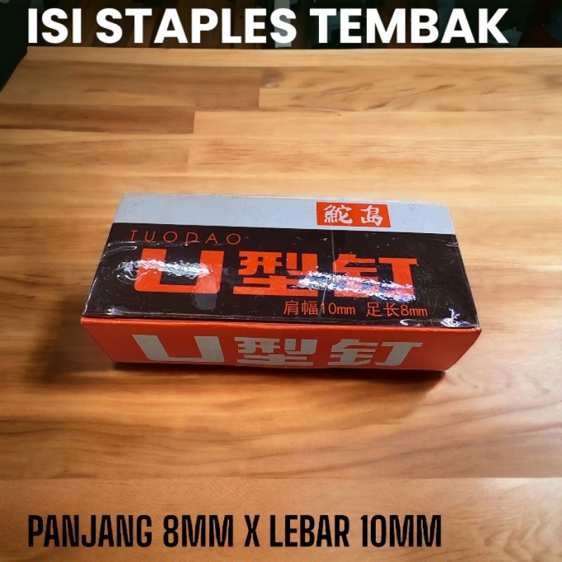 

ISI STAPLES TEMBAK 10MMX8MM MURAH 7077B