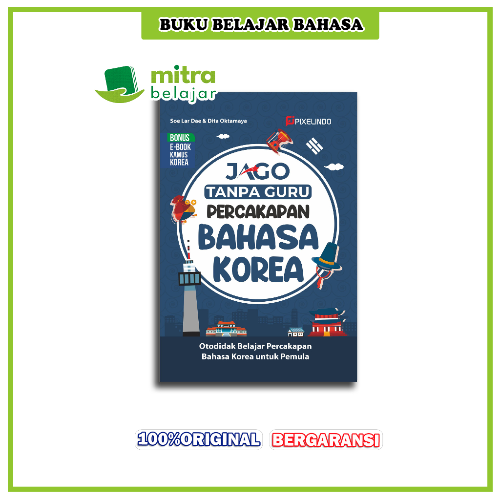 Buku Belajar Bahasa Korea Jago Percakapan Bahasa Korea Otodidak Pemula Tanpa Guru