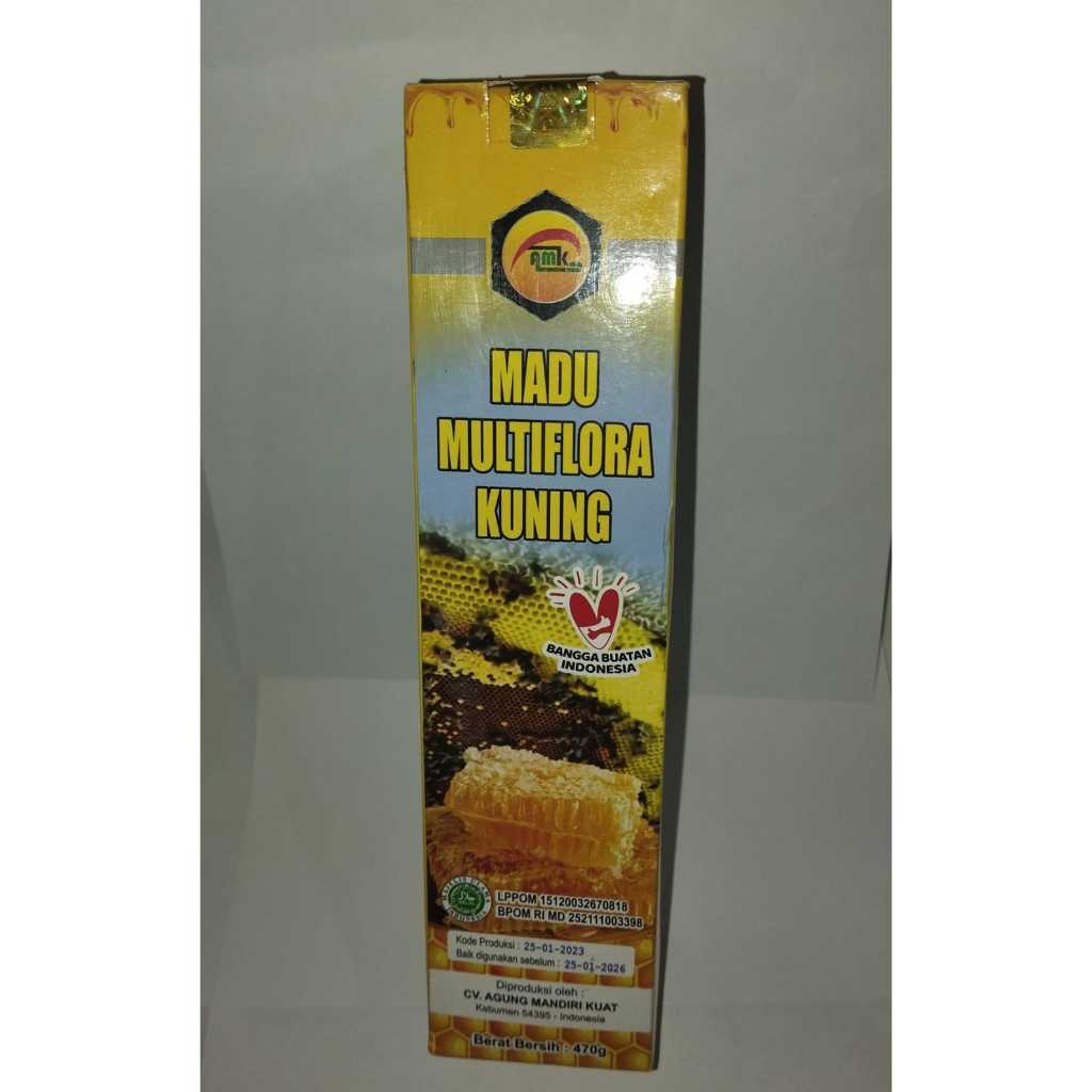 

AMK Madu Multiflora Kuning 470 gram