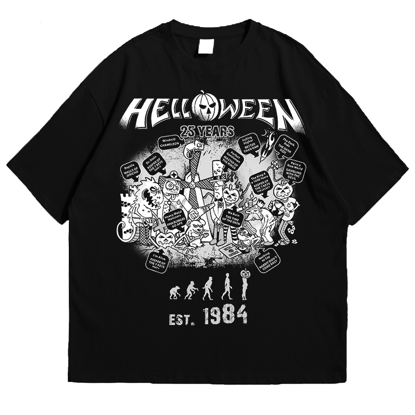 TShirt HELLOWEEN| Kaos Music Official Merch AB095