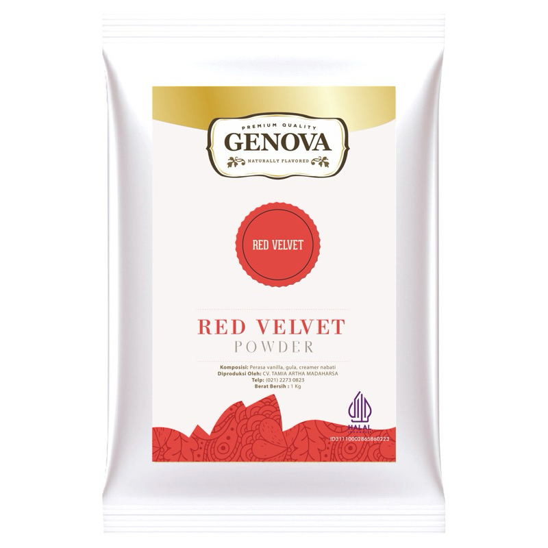 

GENOVA Red Velvet Powder 1000gr