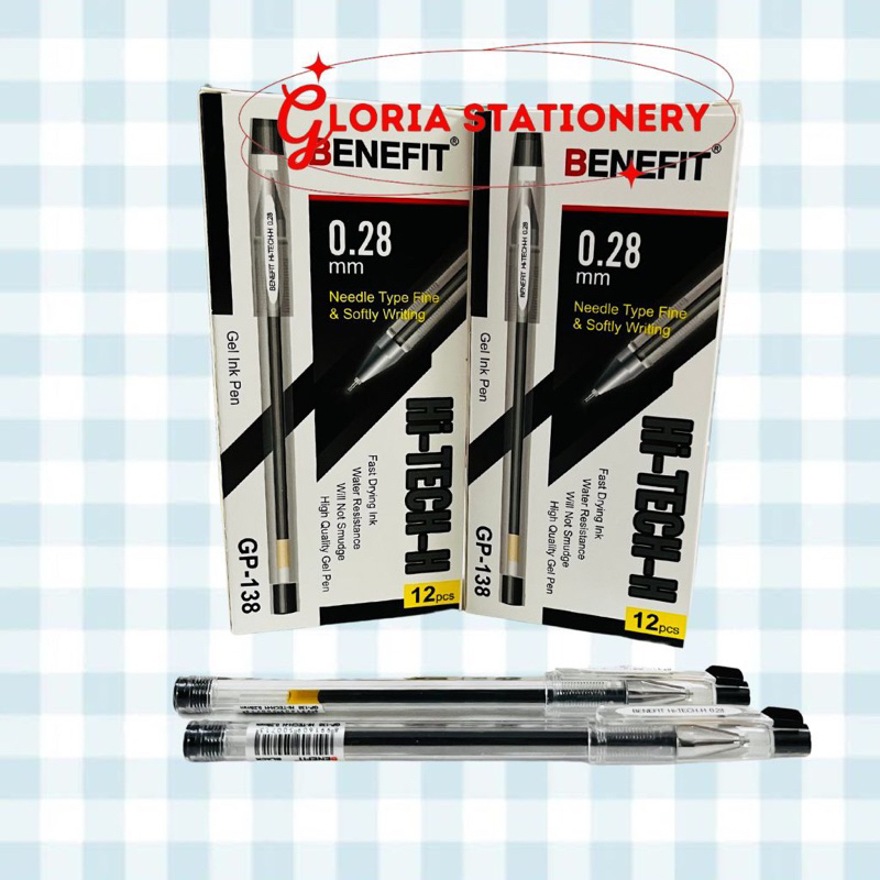 

BENEFIT Pen gel GP 138/ Pen gel mata jarum GP 138 BENEFIT