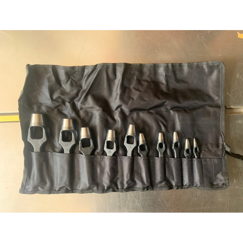 Plong set 10pcs HUNTER Made in Germany pelubang kulit set