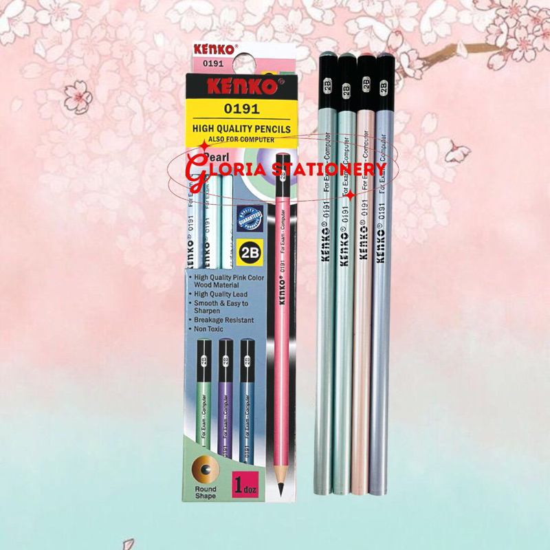 

KENKO Pencil 2B 0191 pearl/Pensil 2B 0191 pearl KENKO