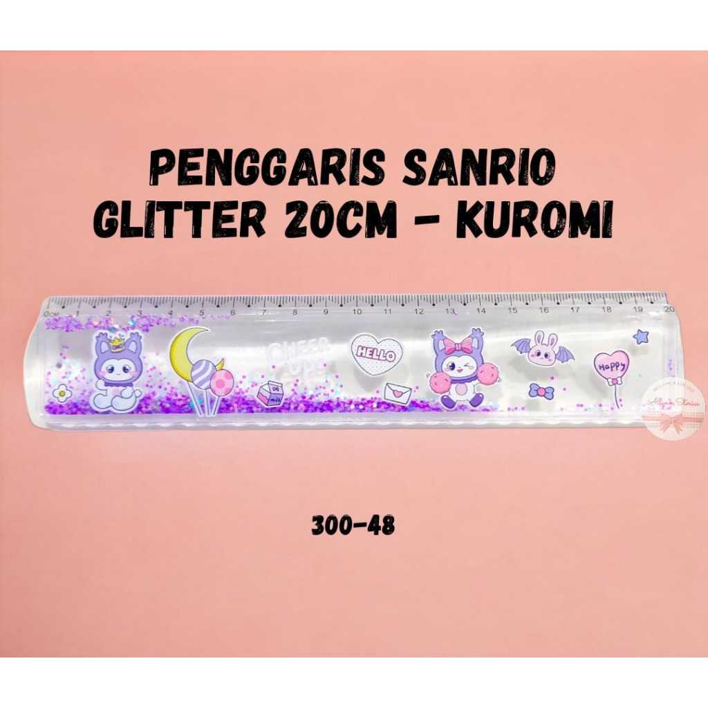 

Penggaris Sanrio Glitter 20cm