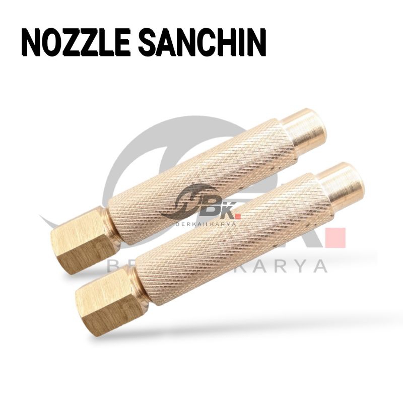 nozzle SANCHIN kuningan spray gun cuci mobil motor