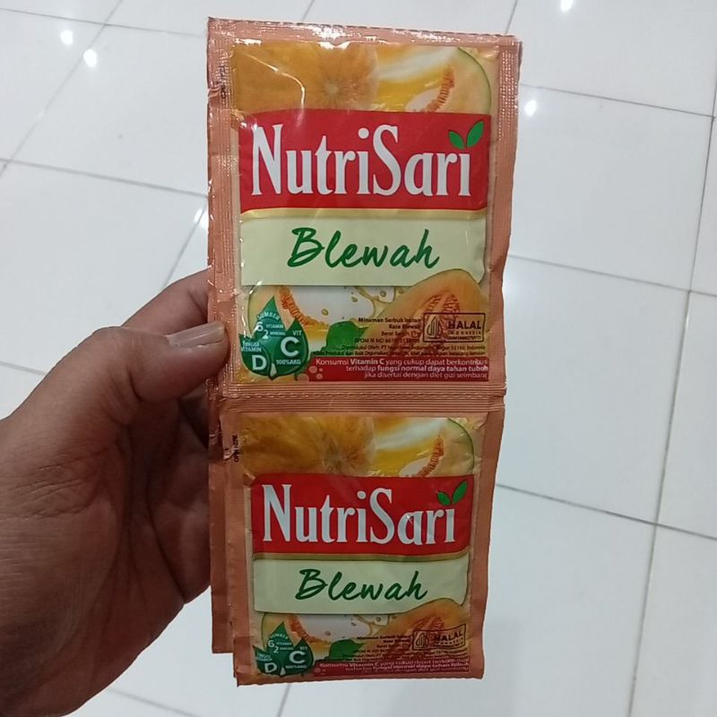 

Mahbubah - NutriSari 14 g @ 10 pcs Rasa Blewah Sachet