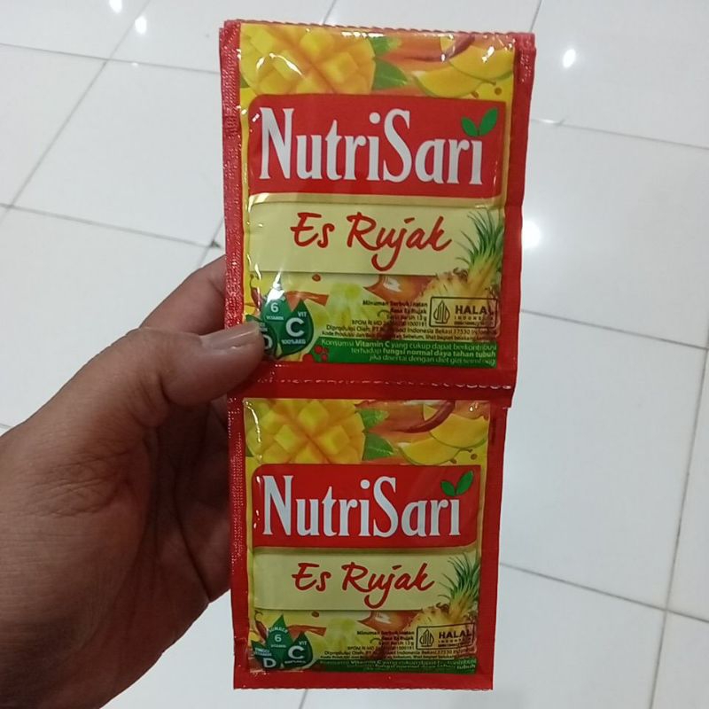 

Mahbubah - NutriSari 14 g @ 10 pcs Rasa Es Rujak Sachet