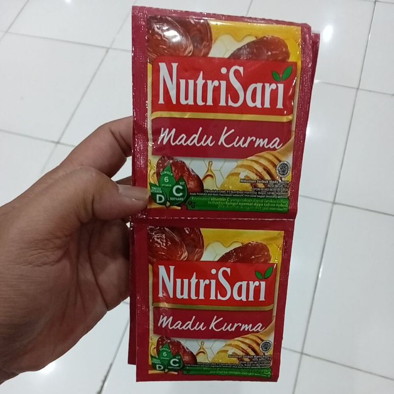 

Mahbubah - NutriSari 14 g @ 10 pcs Rasa Madu Kurma Sachet