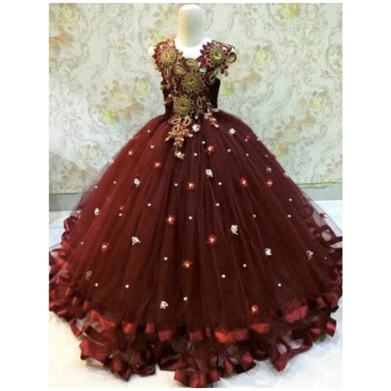 Gaun pesta anak PL 2x pakae