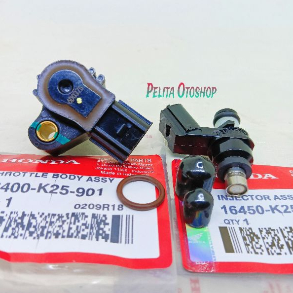 BIG PROMO SENSOR TPS PLUS INJEKTOR BEAT FI / BEAT ESP 2013-2019 / VARIO FI 125. **
