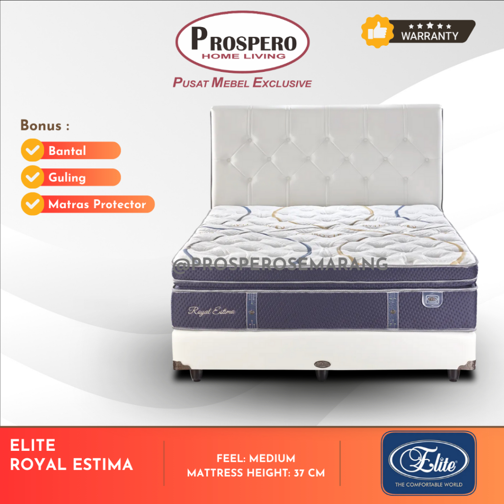 KASUR ELITE ROYAL ESTIMA | SPRINGBED