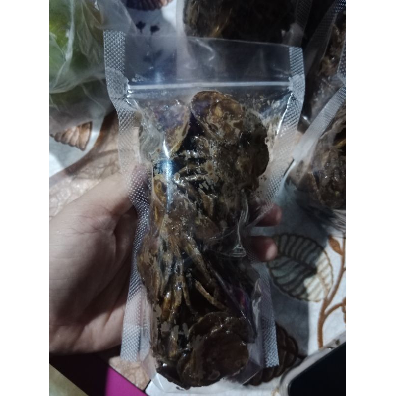 kripik pisang coklat