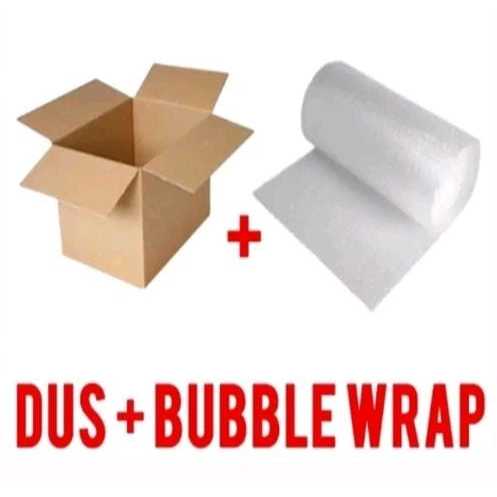 TAMBAHAN PACKING BUBBLE WRAB / KARTON/ BUBBLEWRAB + KARTON- CN MEDAN