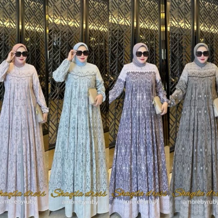 New Shaqila dress amore by ruby / Shaqila dress / Shaqila dress amore / Gamis amore by ruby.
