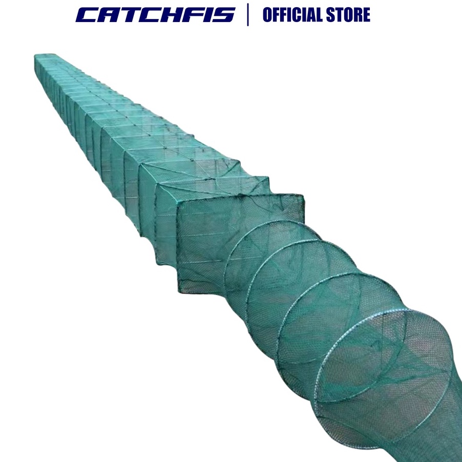 ✤Segera Dapatkan✤ Catchfis - Bubu Naga Hijau 3.0 meter / 3.0m Bubu Naga Perangkap Ikan Udang Kepitin