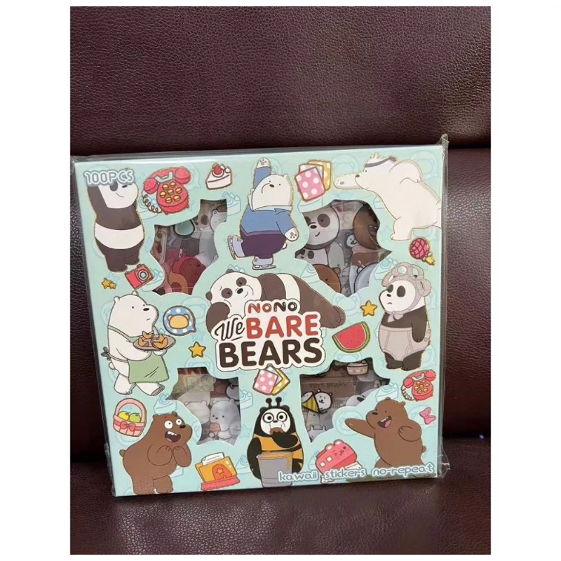 

STIKER WE BARE BEARS ISI 100 LEMBAR