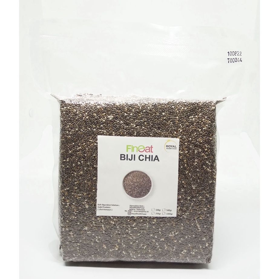 

➹→❆❂ Organic Black Chia Seeds 250 Gram Mexico Grosir
